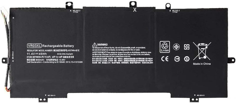 XITAIAN 45Wh 11.4V VR03XL Ersatz Laptop Akku für HP Envy 13-D 13-D046TU 13-D025TU 13-D024TU 13-D056T