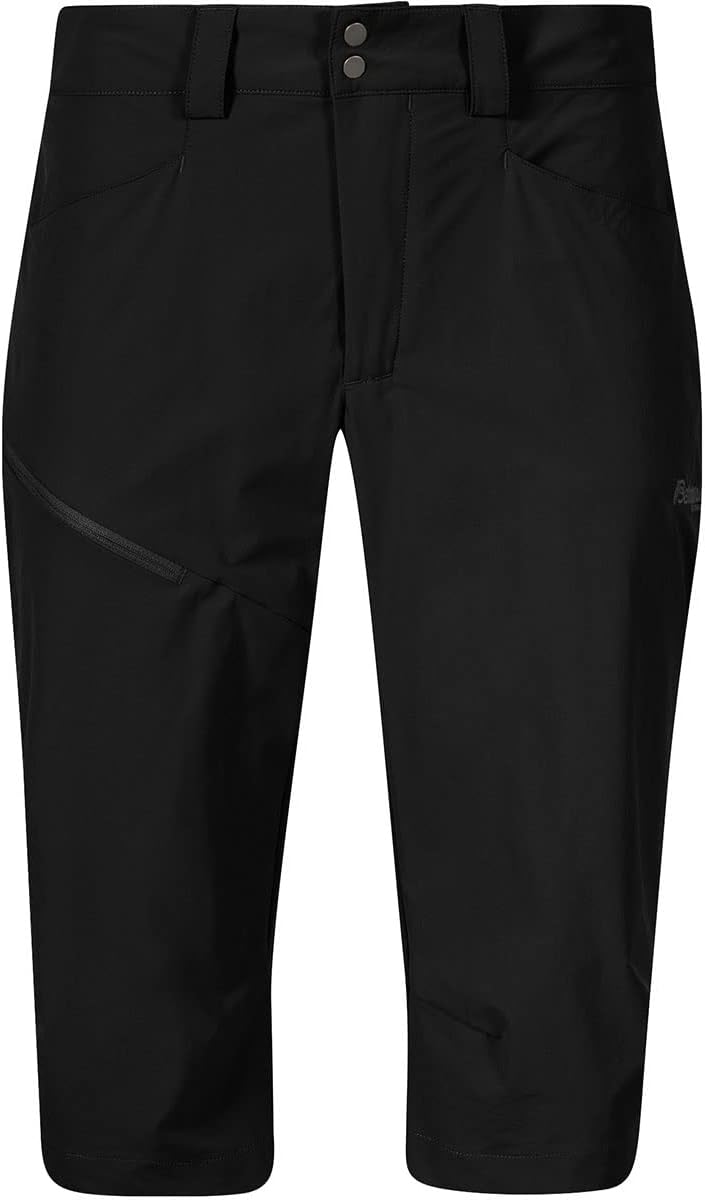 Bergans Damen Vandre Light Softshell Shorts Bergsporthose Softshellhose 42 Schwarz, 42 Schwarz