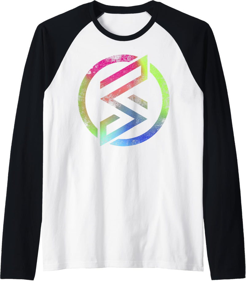 Marvel Rising Secret Warriors Neon Gradient Logo Raglan