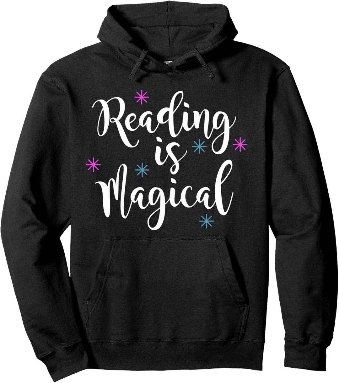 Reading Is Magical Bücher Lesen Pullover Hoodie