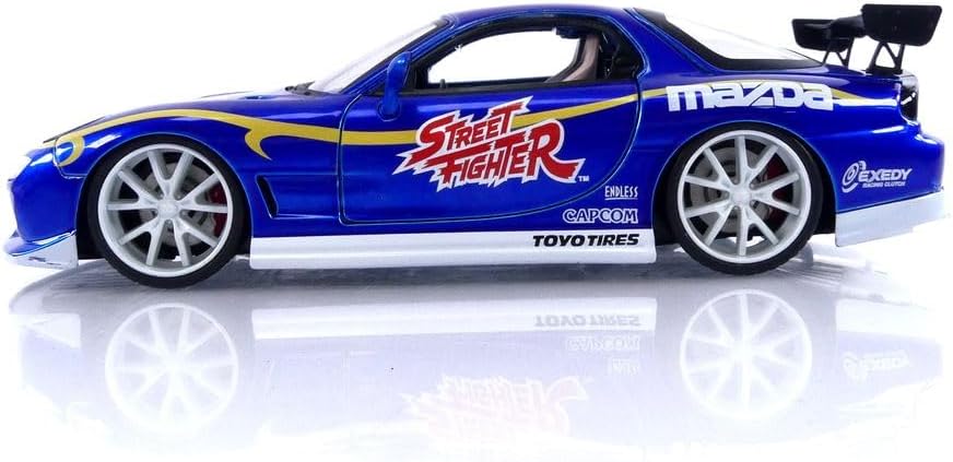 Jada Toys – MAZ RX-7 mit Chun-Li Figur – 1993-1/24