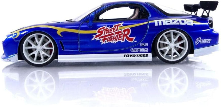 Jada Toys – MAZ RX-7 mit Chun-Li Figur – 1993-1/24