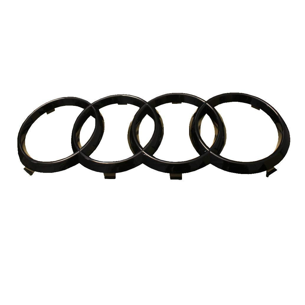 Audi Original EmblemRinge Schwarz Glänzend