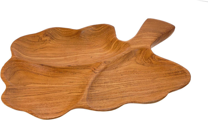 Windalf Celtic Deko Teakholzschale Tree of Life 30 cm Antipasti Holzschale Vorraum Schlüssel Seifen