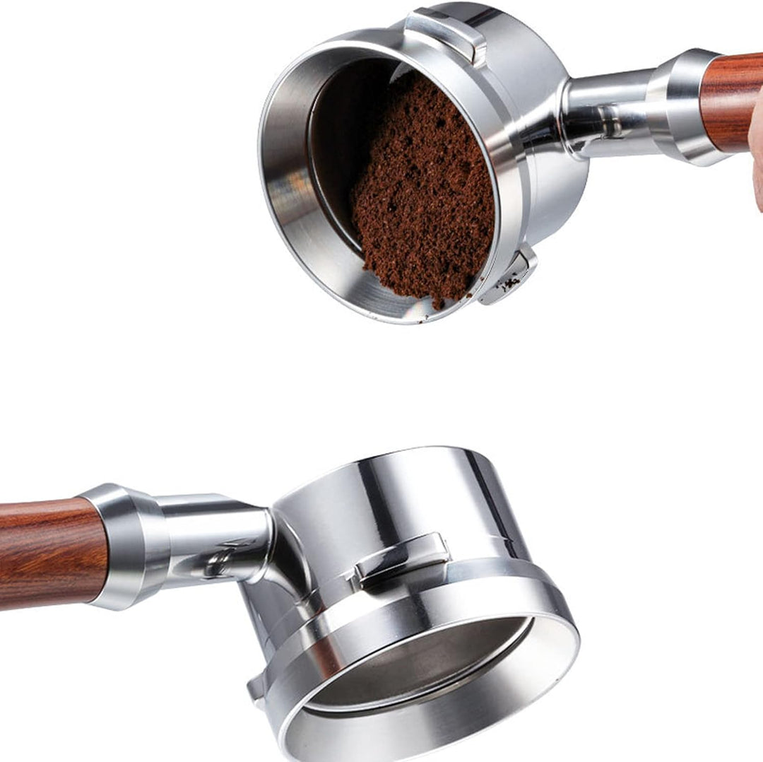 Pilipane Espresso Dosiertrichter 57,5 mm Edelstahl, Kaffee-dosiertrichter, dosierring 57.5mm, aus 30