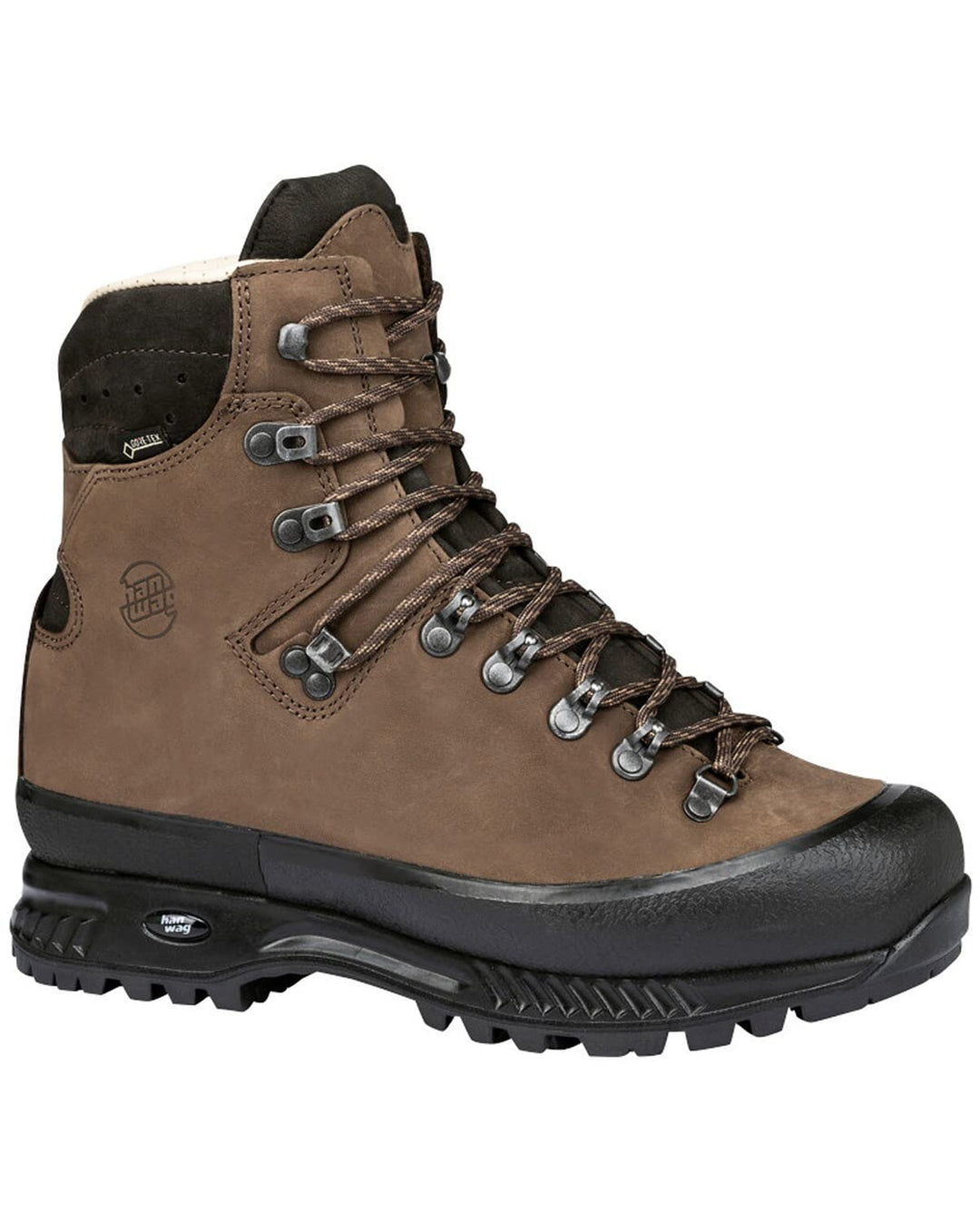 Hanwag Herren Alaska Wide GTX Trekking-&amp; Wanderstiefel 40.5 EU X-Weit Braun Erde, 40.5 EU X-Weit Bra