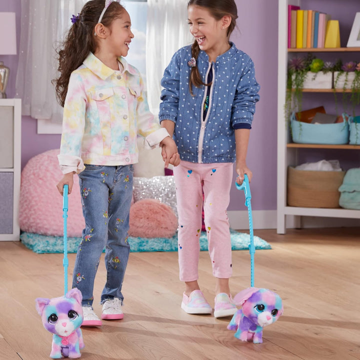 Hasbro furReal Walkalots Tierchenpaar Zucker &amp; Watte 2er-Pack, interaktives elektronisches Hündchen