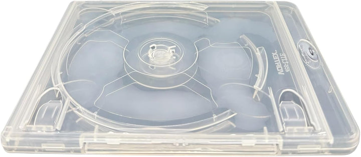 50 x Amaray Vortex Eco-Lite Double 3D Clear 2-Disc Blu-ray Hüllen in Dragon Trading Verpackung