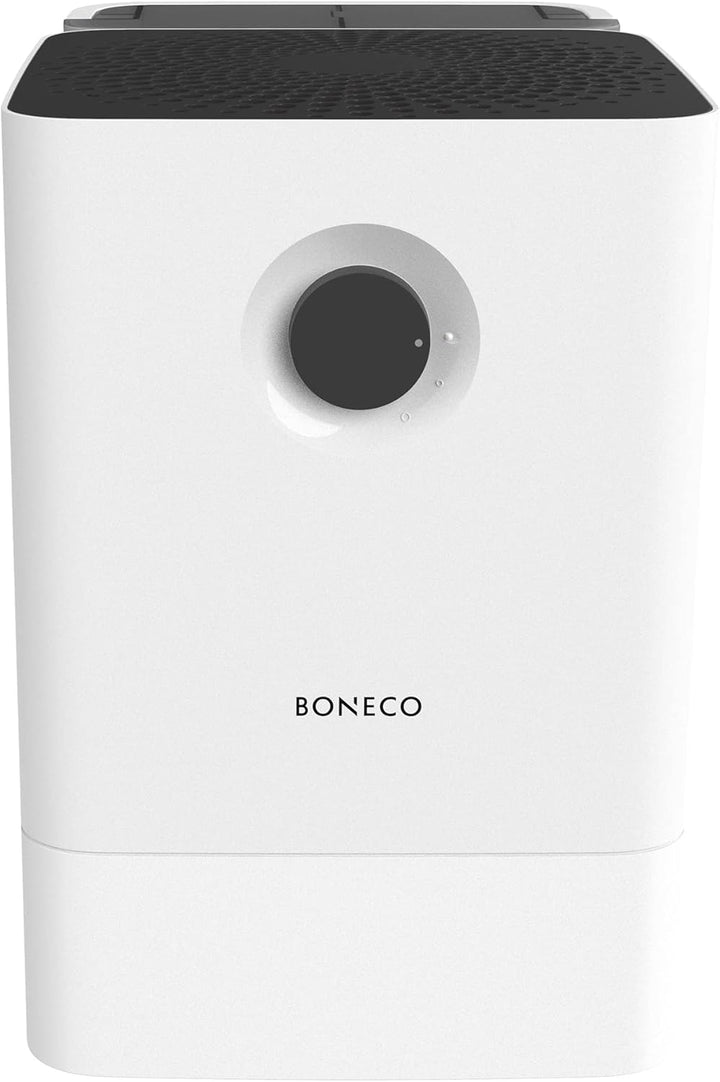 BONECO Luftbefeuchter W300 I abnehmbarer 12L Wassertank I für Räume bis 50 m² I sehr leise mit 27dB