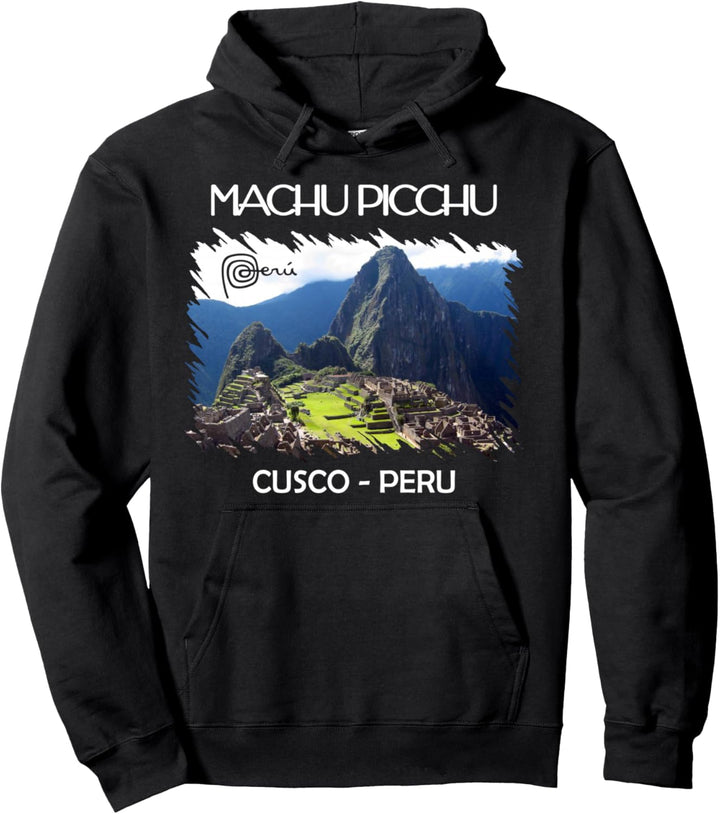 Peru Shirt Machu Picchu Cusco Cuzco Llama Herren Damen Kinder Pullover Hoodie