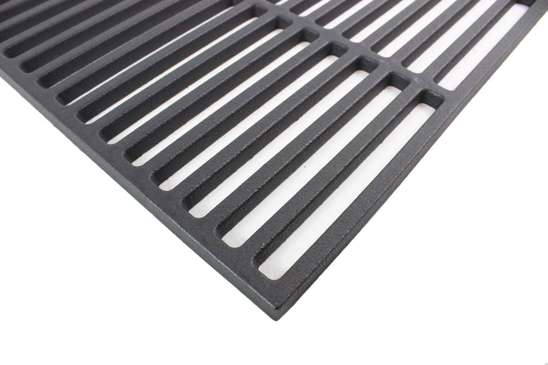 TRUTZHOLM Grillrost 60x40cm rechteckig emailliert Rost Grillgitter Gusseisen Grillplatte