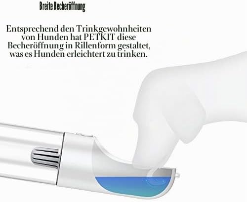 PETKIT Eversweet Wasserspender, Trinkflasche für Hunde, Reisen, für Haustiere, BPA-frei, antibakteri