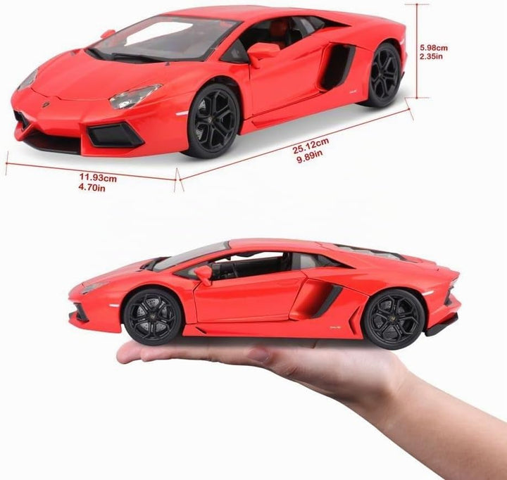Bburago 15611033X - Lamborghini Aventador LP700-4 rotorange