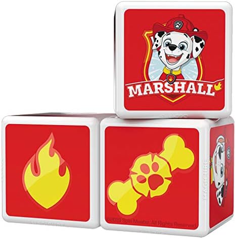 Geomag MagiCube PAW PATROL 080 Marshal's Fire Truck 5 Magnetwürfel für Konstruktionen, mehrfarbig