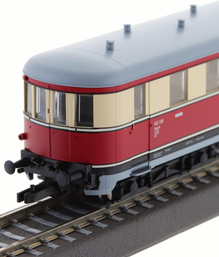 Tillig 02857 TT Triebwagen VT 137 mit Steuerwagen VS 145, DR, Ep. III