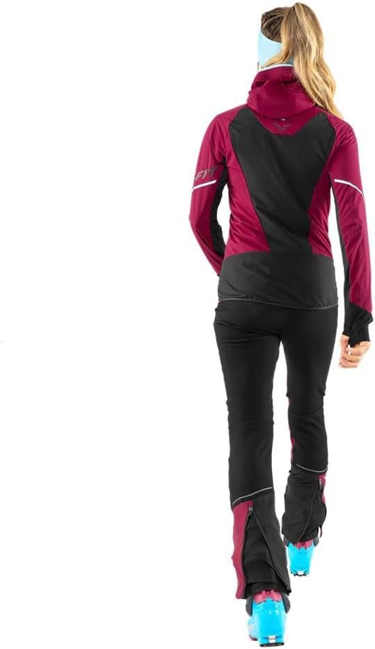 DYNAFIT Damen Speed Softshell JKT Jacke L Rot, L Rot