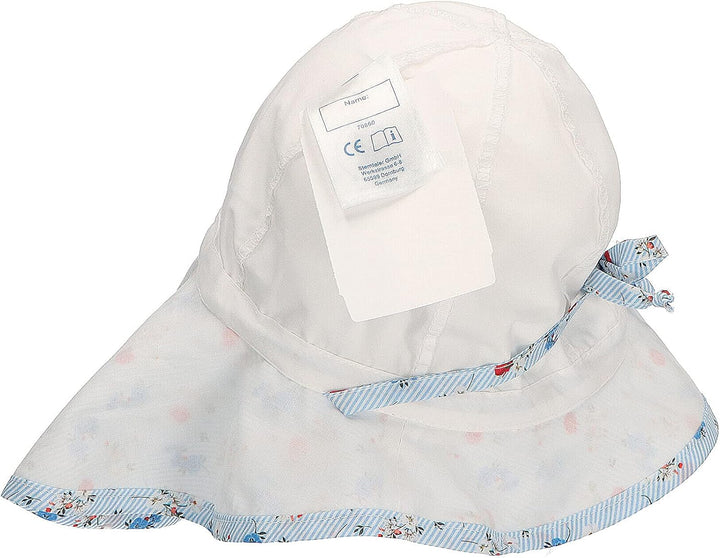 Sterntaler Mädchen Hut Sonnenhut Blumenkranz 43 Weiss, 43 Weiss