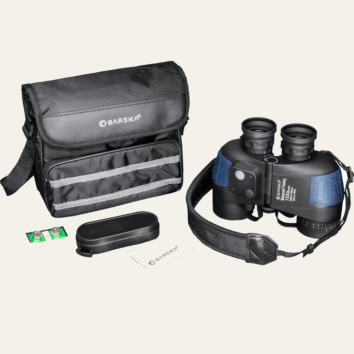 Barska Fernglas 7x50 Deep Sea Floats, blau/schwarz, 29.2 x 5.7 x 3.8, AB10798 Schwimmend, Schwimmend