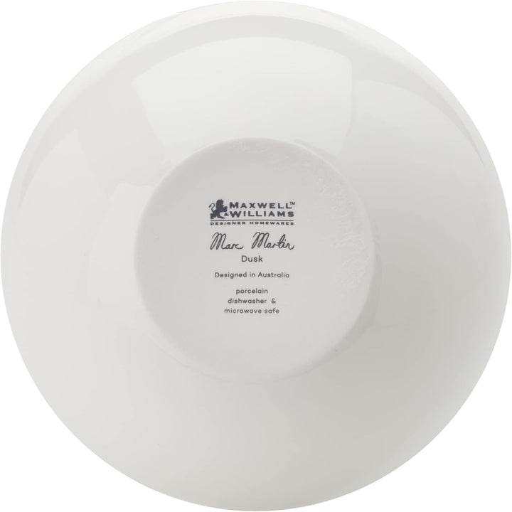 Maxwell & Williams AW0578 Dusk Schale aus Porzellan, Blau, 660 ml
