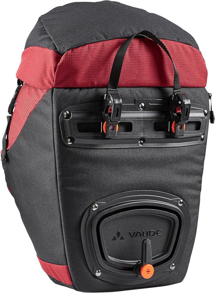 Vaude On Tour Front. Vorderradtaschen, Einheitsgrösse Einheitsgrösse black/carmine, Einheitsgrösse b