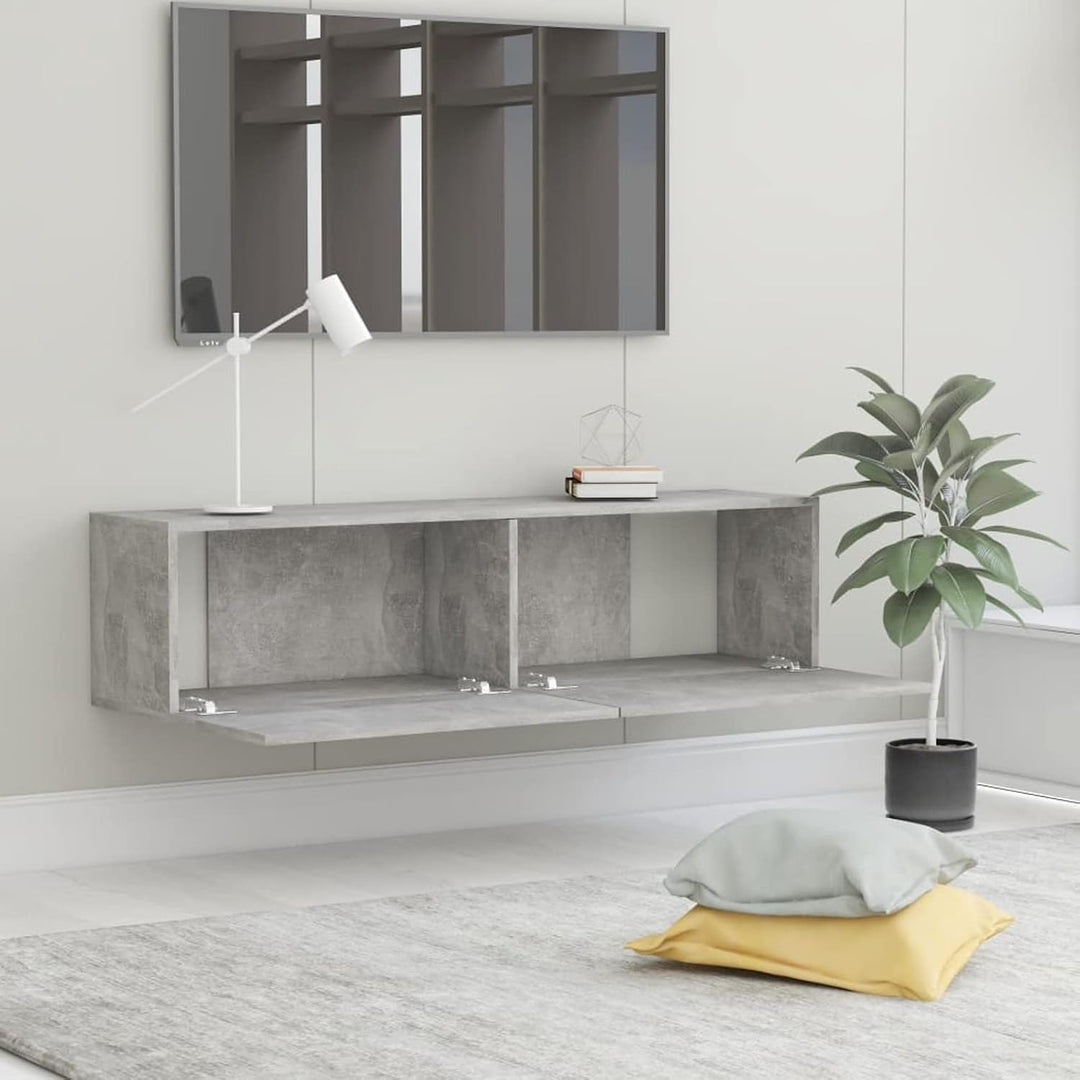 Tidyard TV-Schrank Fernsehtisch Wandschrank TV Board Hängend TV-Möbel Fernsehschrank Wandregal TV Lo