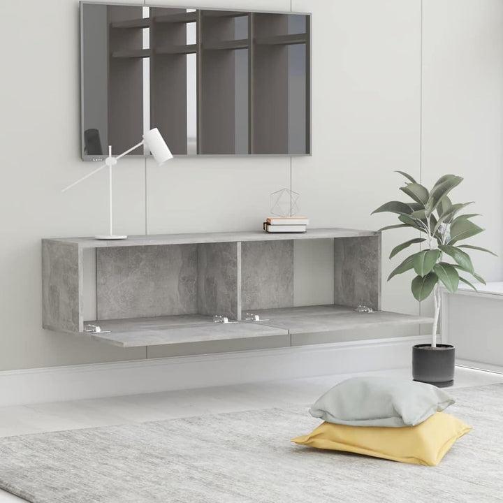 Tidyard TV-Schrank Fernsehtisch Wandschrank TV Board Hängend TV-Möbel Fernsehschrank Wandregal TV Lo