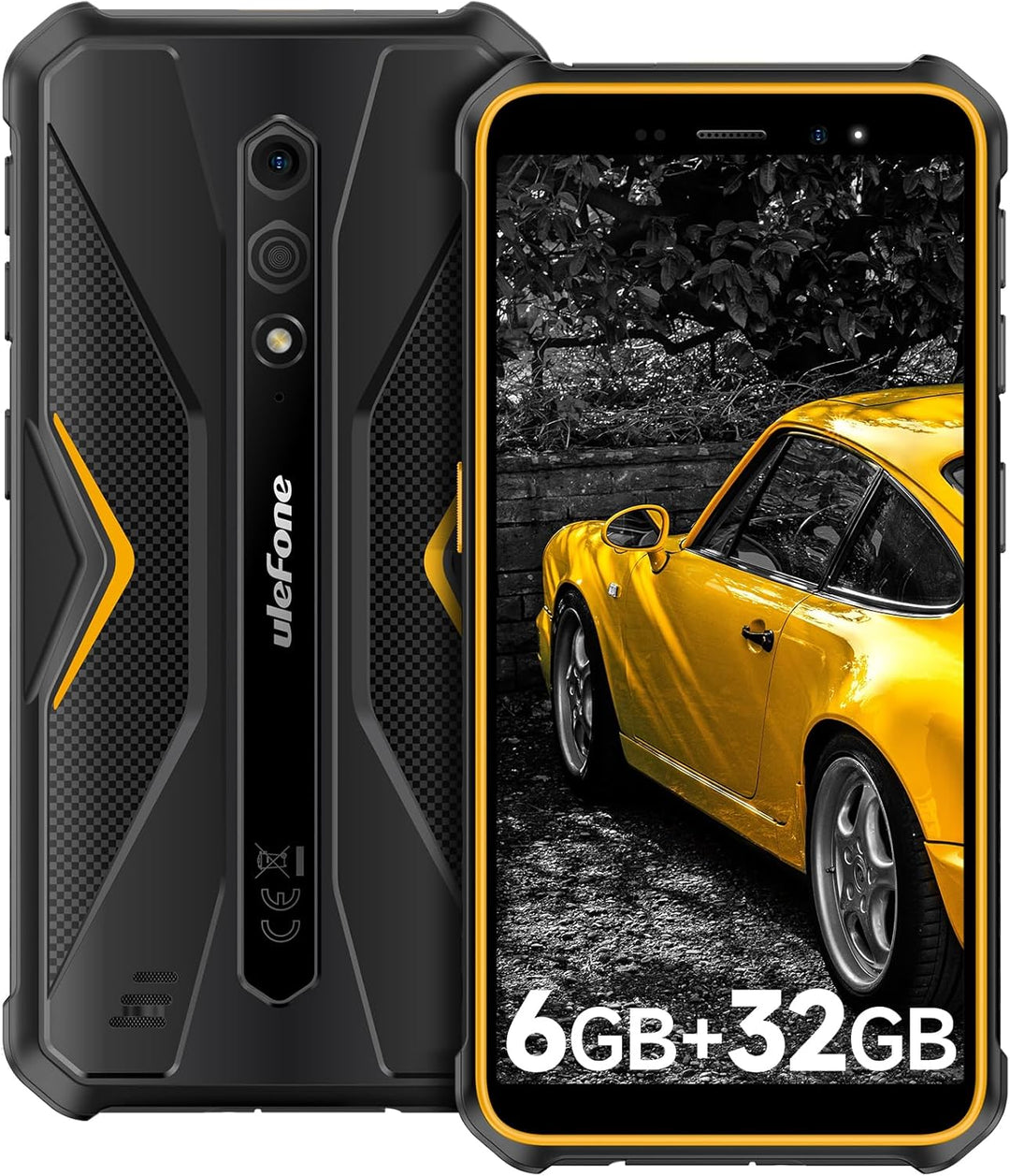 Ulefone Armor X12 Outdoor Smartphone Android 13 Go 6GB + 32GB/256GB SD 4860mAh 5,45'' HD+ 13MP+8MP I