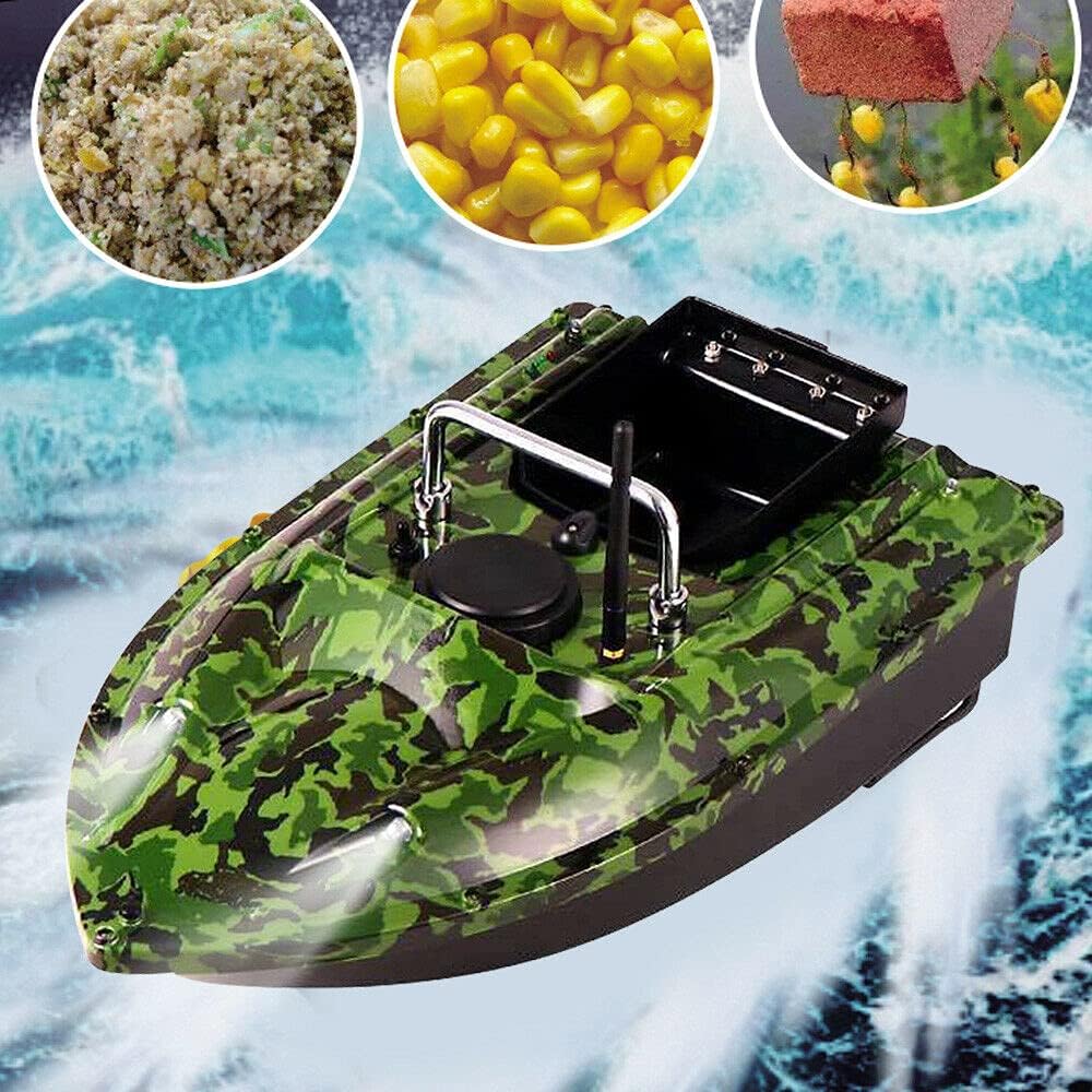 Köder Boot, Fischköder Boot RC Futterboot Fischerboot 1.5KG 500m Fernfisch Sucher Schiffs Assisted F