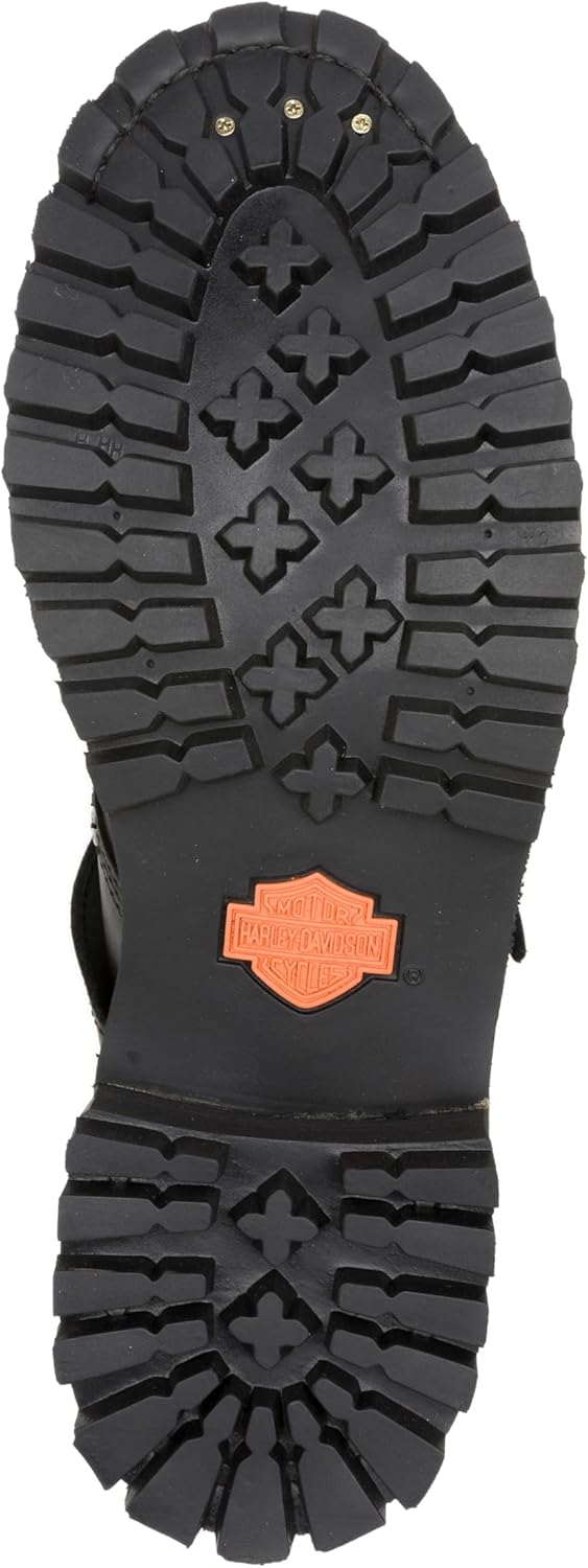 HARLEY-DAVIDSON FOOTWEAR Damen Verblasster Ruhm Motorradstiefel 43 EU Schwarz, 43 EU Schwarz
