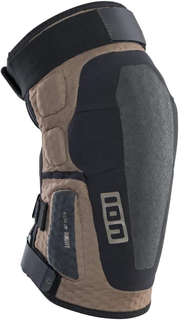 Ion K-Lite Zip Fahrrad Knieschoner Amber/schwarz 2024, S