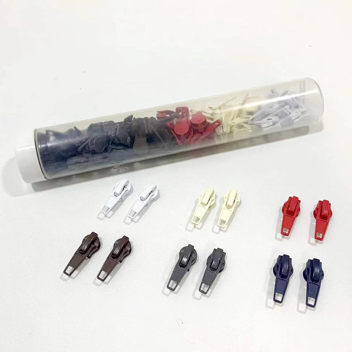 JYC CREATIVE Automatischer Cursor für Reissverschluss, Rohr mit 132 Cursor-Einheiten für Reissversch