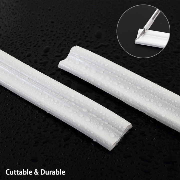 TriMold Peel und Stick Stuhl Rail Molding, selbstklebende Wand Trim für Home Decoration für Wandschu