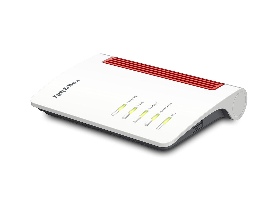 AVM FRITZ!Box 7530 AX WI-FI 6 Router (DSL/VDSL, 1.800 MBit/s (5GHz) & 600 MBit/s (2,4GHz), Bis Zu 30