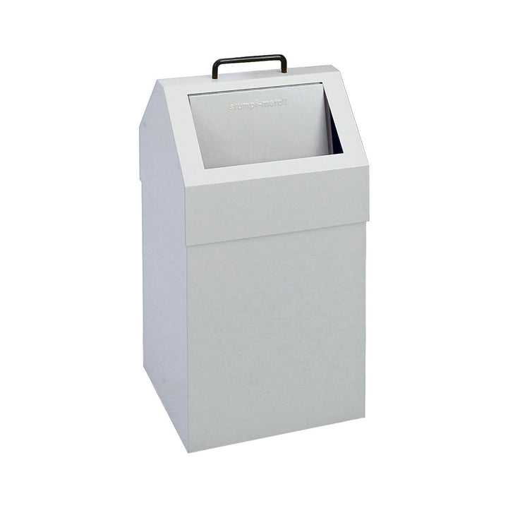 Stumpf | Wertstoffbehälter mit Einwurfklappe | Volumen 45 l | BxHxT 320 x 650 x 310 mm | stationär |