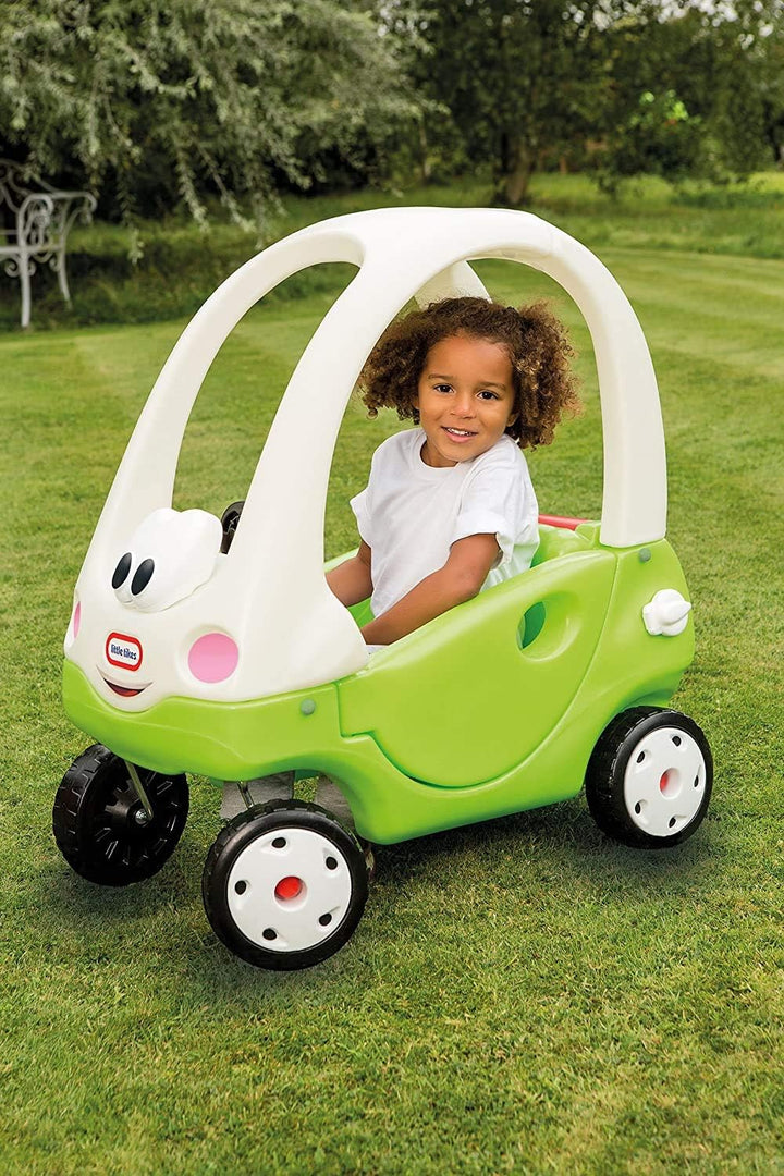 Little Tikes Cozy Coupé Sport - Rutschfahrzeug für Kleinkinder - Mit Tür, entfernbarer Bodenplatte u
