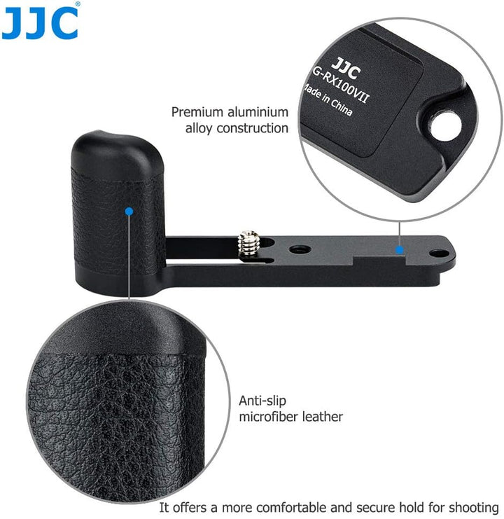 JJC Metall Kamera-Handgriff für Sony RX100VII RX100M7 Kamera Pour Sony Sony RX100VII (RX100M7), Pour