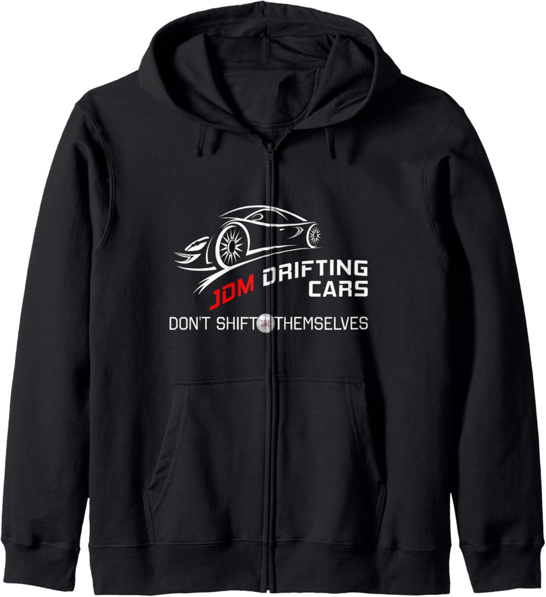 JDM Drifting Cars verschieben sich nicht selbständig Kapuzenjacke