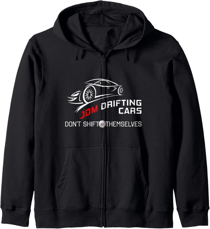 JDM Drifting Cars verschieben sich nicht selbständig Kapuzenjacke