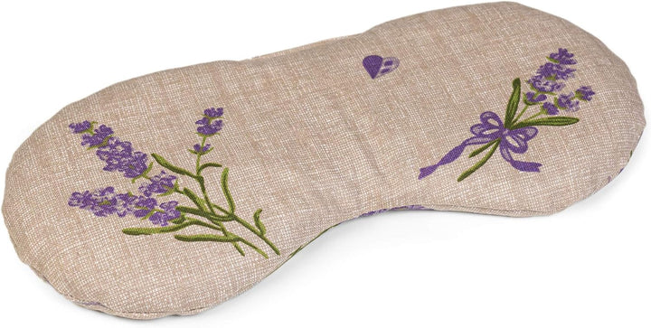 GIRAFFENLAND Augenkissen Lavendel & Leinsamen, zur Entspannung, zum Kühlen, erwärmen oder für Yoga -