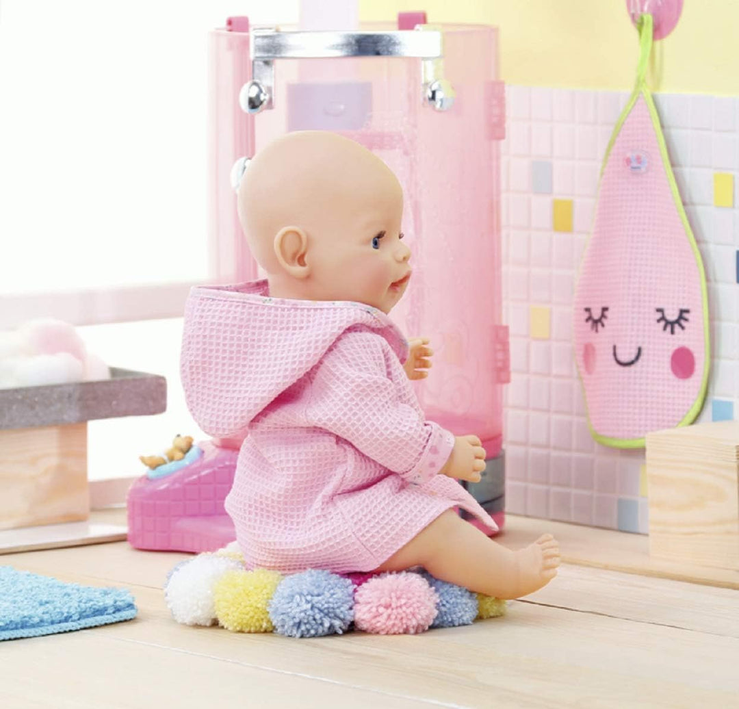 BABY born Bademäntel, 43 cm, 2 verschiedene EA-Kollektion Rosa oder Blau, Rosa oder Blau