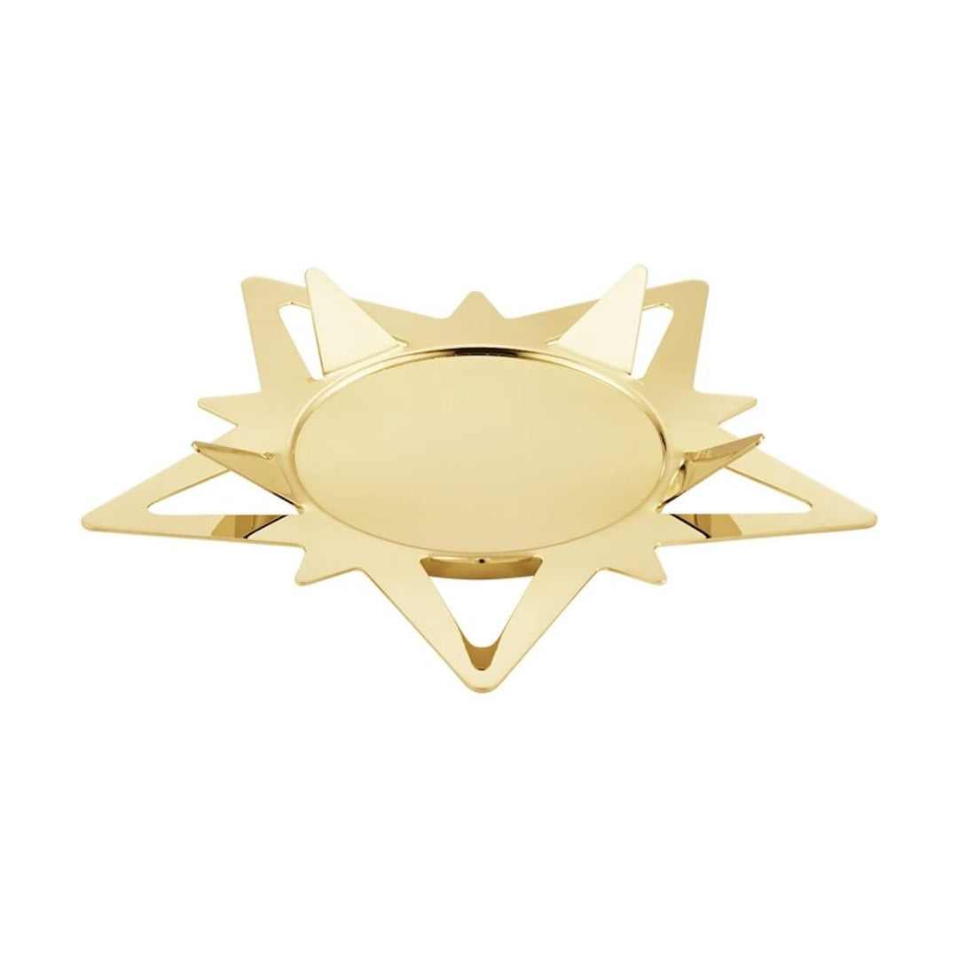Georg Jensen Classic Christmas Star Säule Kerzenhalter von Flemming Eskildsen Stumpenkerzenhalter St