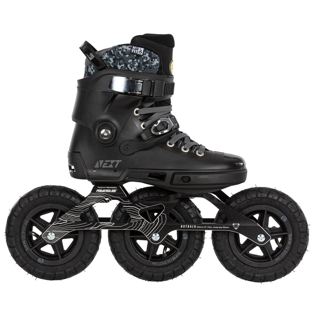 Powerslide SUV Inline Skate Next Outback 150, für Off-Road und Training, für Damen und Herren