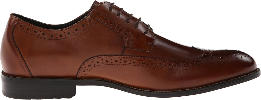 STACY ADAMS Herren Garrison Wingtip Oxford 39.5 EU Cognac, 39.5 EU Cognac