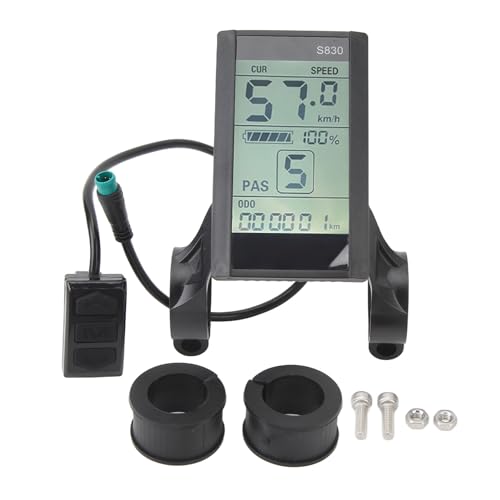 Fahrradcomputer, wasserdicht mit ABS Gehäuse klare Anzeige 24V 36V 48V Fahrrad Display für Stadtverk