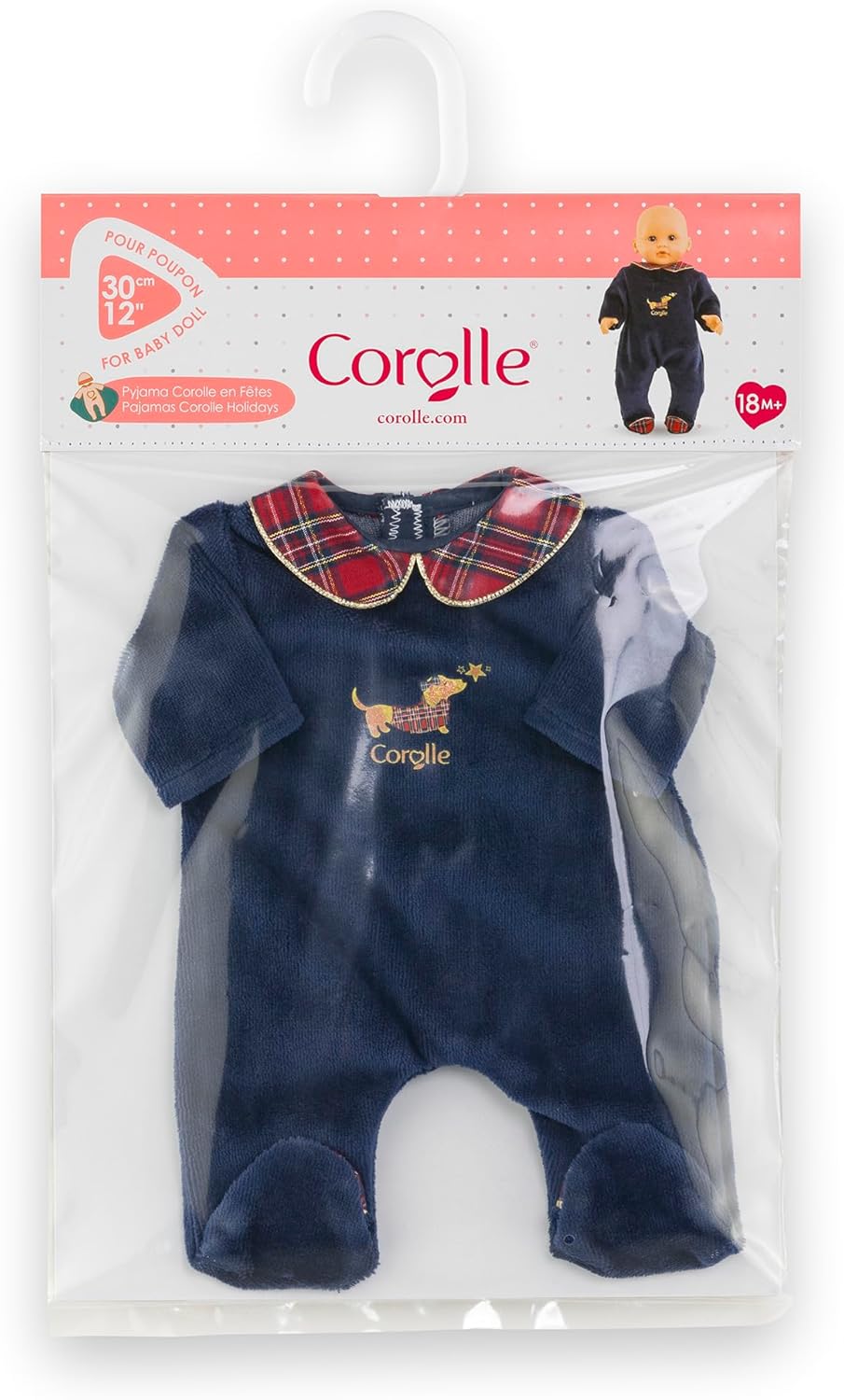 Corolle Pyjama, Corolle auf Partys, Kleidung für Puppen, 30 cm, ab 18 Monaten, 9000111090