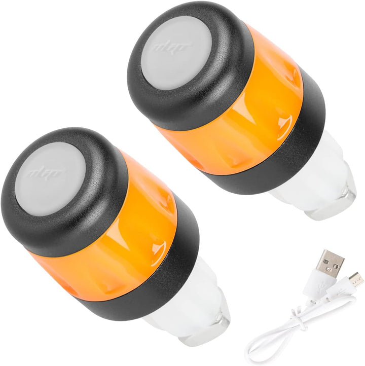 Fututech LED-Lenkerleuchte, wasserdicht, für Elektroroller, Lenkerstopfen für Xiaomi, Blinker, wiede