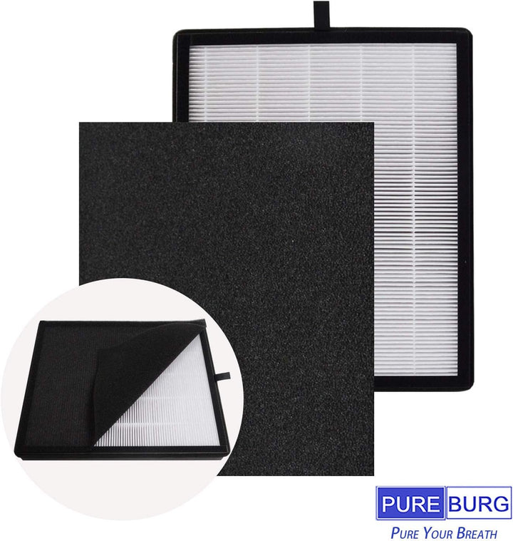 PUREBURG Ersatz-Filter-Set kompatibel mit Zigma Aerio-300 & Medion MD 10444 UND MD 10378 Luftreinige