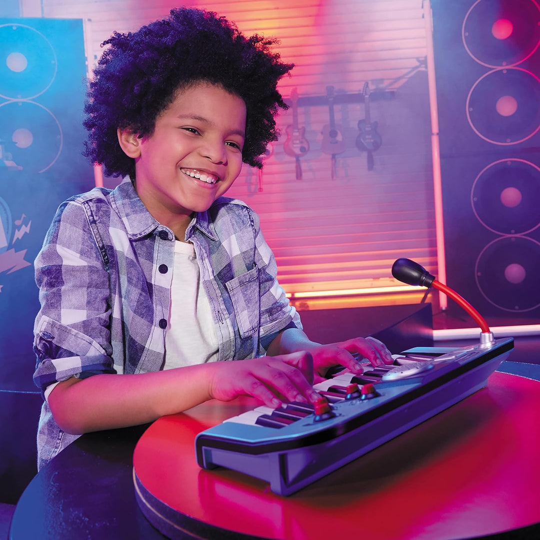 Little Tikes My Real Jam Keyboard - Spielzeug Keyboard mit Mikrofon und Hülle - Vier Spielmodi, Laut