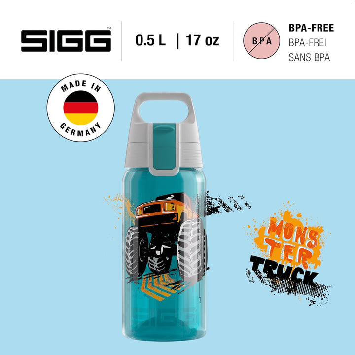 SIGG - Trinkflasche Kinder - Viva One - Kohlensäure Geeignet - Auslaufsicher - Spülmaschinenfest - B