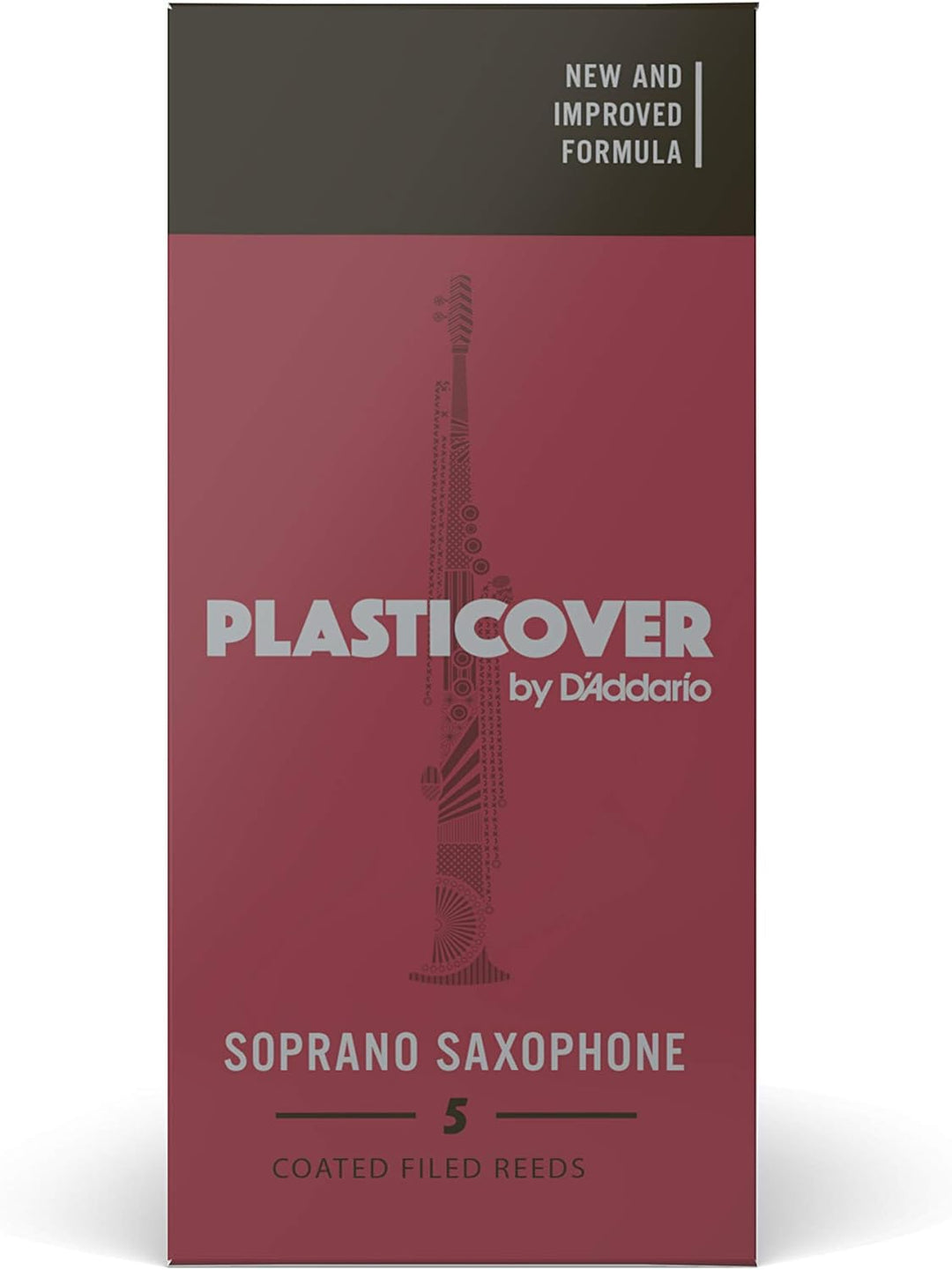 Plasticover Blätter für Sopransaxophon Stärke 1.5 (5 Stück)